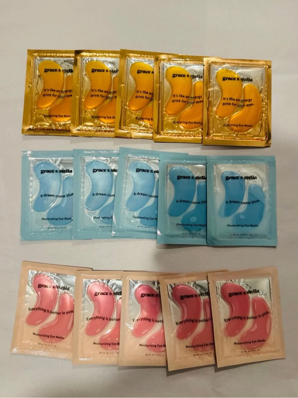 Grace & Stella Under Eye Mask  15 packs